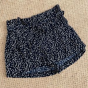 High-waist polka dot shorts, Size M (fits like S)